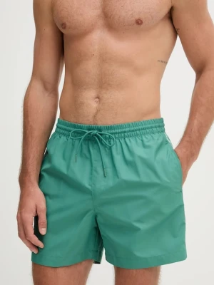 Calvin Klein szorty kąpielowe kolor zielony LV00N61109