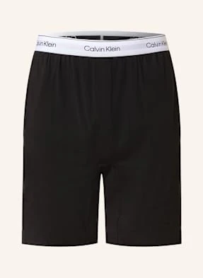 Calvin Klein Szorty Od Piżamy Icon Cotton Stretch schwarz
