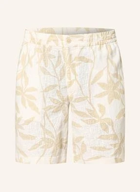 Calvin Klein Szorty Z Dodatkiem Lnu beige
