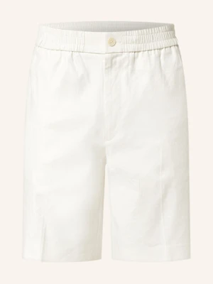 Calvin Klein Szorty Z Dodatkiem Lnu weiss