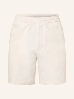 Calvin Klein Szorty Z Lnu weiss