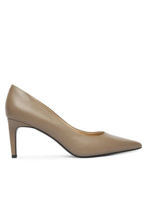 Calvin Klein Szpilki Ess Stiletto 70 HW0HW02607 Beżowy
