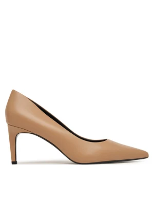 Calvin Klein Szpilki Ess Stiletto 70 HW0HW02607 Beżowy