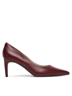 Calvin Klein Szpilki Ess Stiletto 70 HW0HW02607 Bordowy