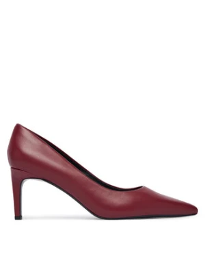 Calvin Klein Szpilki Ess Stiletto 70 HW0HW02607 Bordowy