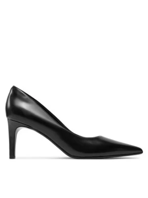 Calvin Klein Szpilki Heel Pump 70 - Brush L HW0HW02446 Czarny