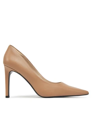 Zdjęcie produktu Calvin Klein Szpilki Heel Pump 90 - Lth HW0HW02336 Brązowy