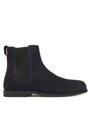 Calvin Klein Sztyblety Ess Rubber Chelsea Su HM0HM02055 Czarny