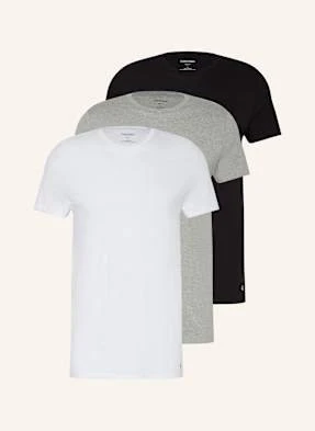 Calvin Klein T-Shirt 100% Cotton, 3 Szt. grau