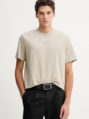 Calvin Klein T-shirt męski bawełniany z elastanem