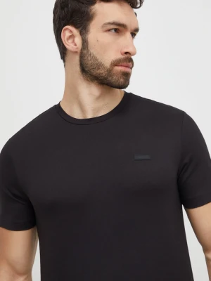 Calvin Klein t-shirt bawełniany czarny