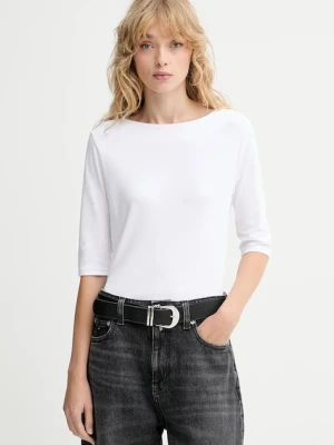 Calvin Klein t-shirt bawełniany damski kolor biały LV044C217G