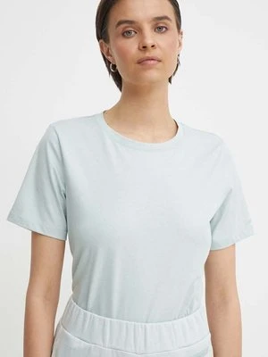 Calvin Klein t-shirt bawełniany damski kolor szary