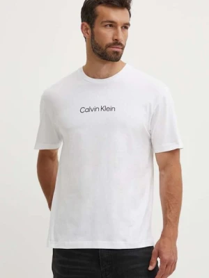 Calvin Klein t-shirt bawełniany kolor biały K10K111346