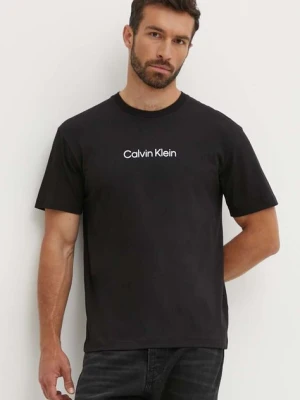 Calvin Klein t-shirt bawełniany kolor czarny K10K111346
