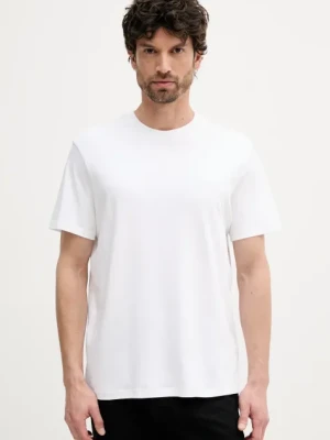 Calvin Klein t-shirt bawełniany męski kolor biały gładki LV04LB275G