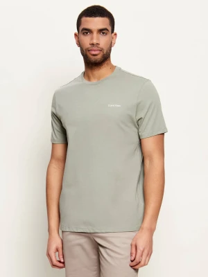 Calvin Klein T-shirt | Classic fit zielony