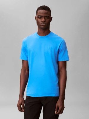 Calvin Klein T-shirt | Classic fit | pima niebieski