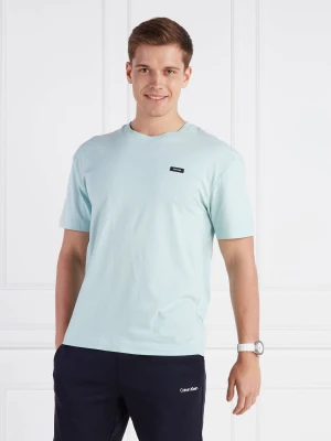 Calvin Klein T-shirt | Comfort fit błękitny