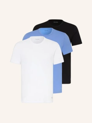 Calvin Klein T-Shirt Cotton Stretch Blend, 3 Szt. blau