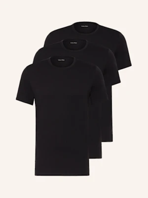 Calvin Klein T-Shirt Cotton Stretch Blend, 3 Szt. grau