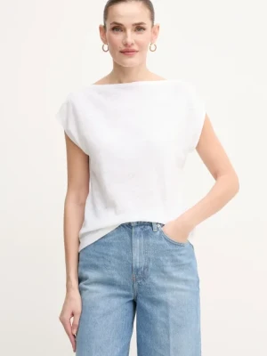 Calvin Klein t-shirt damski kolor biały K20K208249