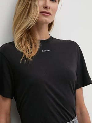 Calvin Klein t-shirt damski kolor czarny K20K207519