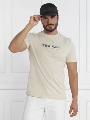 Calvin Klein T-shirt DOUBLE FLOCK LOGO | Regular Fit