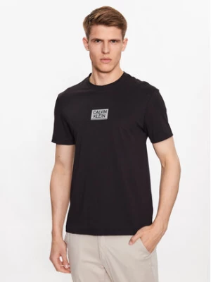 Calvin Klein T-Shirt Gloss Stencil K10K111528 Czarny Regular Fit