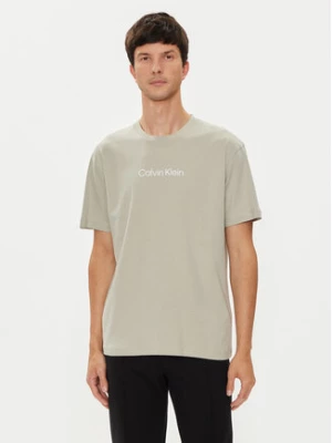 Calvin Klein T-Shirt Hero K10K111346 Beżowy Regular Fit