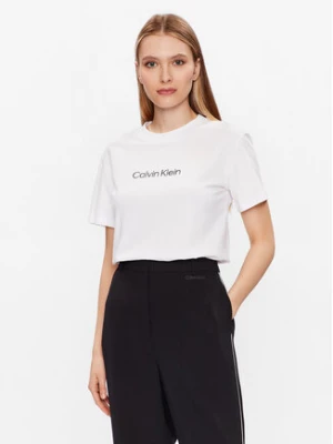 Calvin Klein T-Shirt Hero Logo K20K205448 Biały Regular Fit