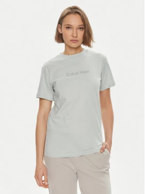 Calvin Klein T-Shirt Hero Logo K20K205448 Zielony Regular Fit