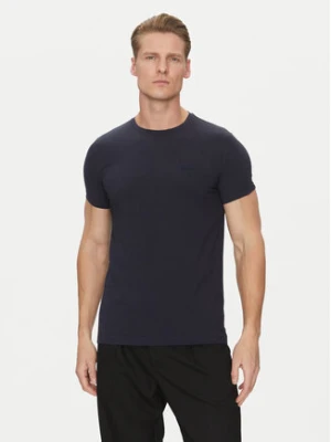 Calvin Klein T-Shirt K10K112724 Granatowy Slim Fit