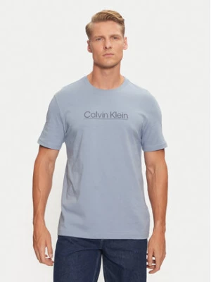 Calvin Klein T-Shirt K10K113587 Niebieski Regular Fit