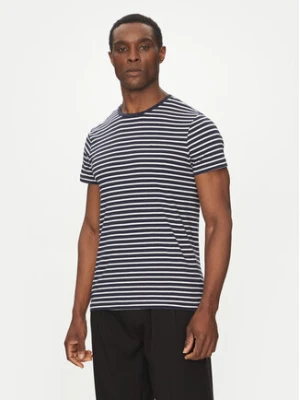 Calvin Klein T-Shirt K10K114177 Granatowy Slim Fit