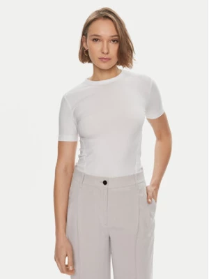 Calvin Klein T-Shirt K20K206553 Biały Slim Fit