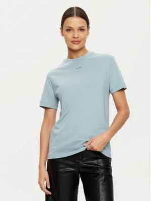 Calvin Klein T-Shirt K20K207519 Błękitny Regular Fit