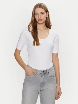 Calvin Klein T-Shirt K20K208050 Biały Slim Fit