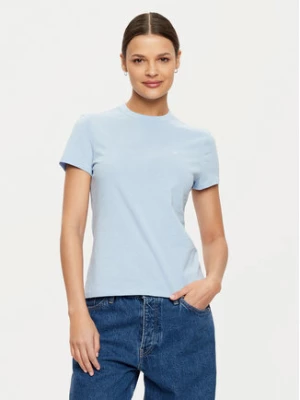 Calvin Klein T-Shirt K20K208061 Błękitny Regular Fit