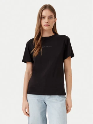 Calvin Klein T-Shirt K20K208294 Czarny Regular Fit