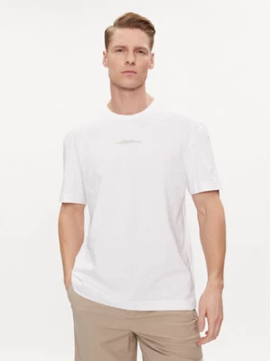 Calvin Klein T-Shirt Linear Back Logo K10K112486 Biały Regular Fit