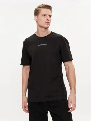 Calvin Klein T-Shirt Linear Back Logo K10K112486 Czarny Regular Fit
