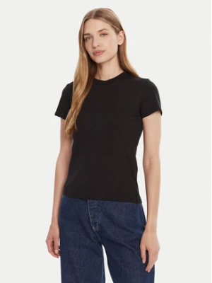 Calvin Klein T-Shirt LV044C216G Czarny Regular Fit