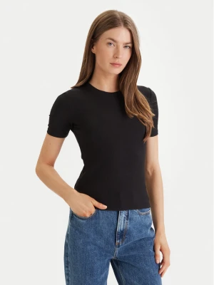 Calvin Klein T-Shirt LV044D246G Czarny Slim Fit
