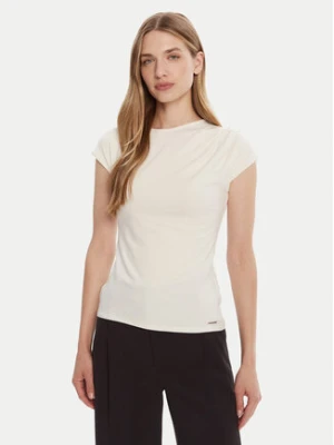 Zdjęcie produktu Calvin Klein T-Shirt LV047B275G Écru Slim Fit