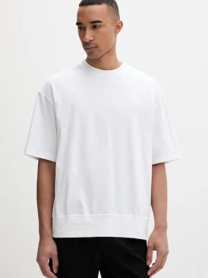 Calvin Klein T-shirt męski bawełniany beżowy