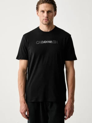 Calvin Klein T-shirt męski bawełniany czarny