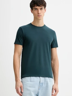 Calvin Klein t-shirt męski kolor zielony gładki LV04LC240G