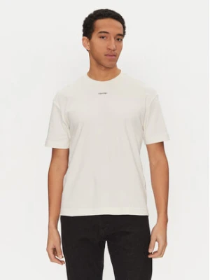 Calvin Klein T-Shirt Nano Logo K10K112487 Biały Regular Fit