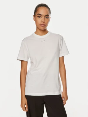 Calvin Klein T-Shirt Nano Logo K20K207519 Biały Regular Fit